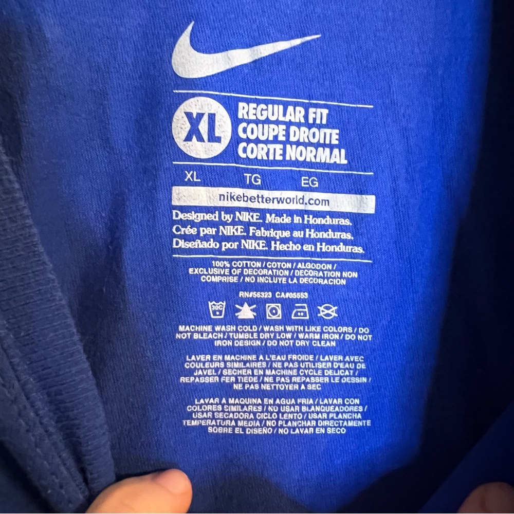 Nike‎ Kentucky Wildcats Men's XL t shirt number 3 UK NCAA - Picture 3 of 4